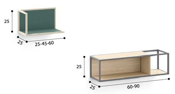 muur plankjes 100